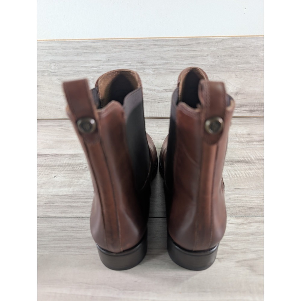 Frye Women's Melissa Double Sole Chelsea Boots Brown Size 9 B - Picture 12 of 15